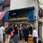 ささのや - 店先で呑むのもイイね♪