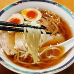 麺汁食膳 好日 - 煮玉子ちゃーしゅーめん