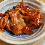 祥之家 - 突き出し？のキムチ