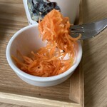 KANNON COFFEE - キャロットラペ　酸っぱくて美味しい♪