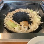 キリンビアレストラン ハウベ - 焼いてる風景①