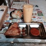 Panjabi - 無料サービスのサモサ。ここのサモサは美味い。