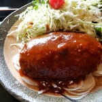 レストラン 牛石 - そのハンバーグ