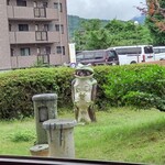 レストラン 牛石 - きしょいたーちゃん（窓から見た景色）