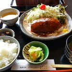 レストラン 牛石 - ハンバーグ定食