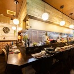 Soup Curry Dosanko - ジャズが流れる落ち着いた店内