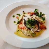 レストランアビエント - お魚:イサキのオーブン焼き