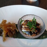 虎景軒 - 虎景軒よだれ鶏の一口前菜
