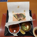 日本料理 松江 和らく - すずき奉書焼