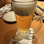 黒豚しゃぶしゃぶ 島津 - 飲み放題：生ビール