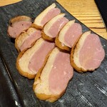 黒豚しゃぶしゃぶ 島津 - 炙り合鴨