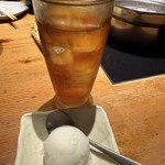 黒豚しゃぶしゃぶ 島津 - 飲み放題：烏龍茶