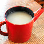 手打ち蕎麦 お乃 - そば湯