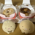 ミスタードーナツ - 料理写真:きなこ味とみたらし味。