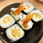 Sushi Ichiban Kamitsu Ten - えびふらい巻　1本　276円
