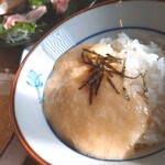 七乃花 - とろろご飯　サイズ感も丁度良くぺろりと頂けます。