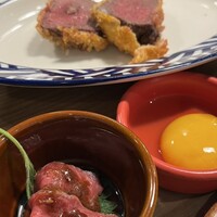 アカミヤコウシ - 黒毛和牛牛カツランチ
