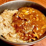 銀座鳥真 - そぼろごはんカレー