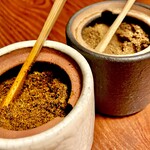 銀座鳥真 - 20250622黒七味・山椒