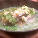 魚菜料理 縄屋 - カマス、真竹、筍の土鍋ご飯