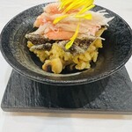 箕面 一 - カニ鮑リゾット？
