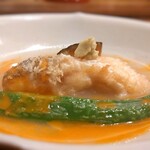 魚菜料理 縄屋 - 白甘鯛の蕎麦粉揚げ