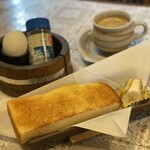 竹輝銅庵 - モーニングセット