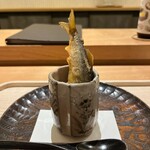 虎白 - 見事に飛び込んでます