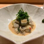 虎白 - 穴子に利休出汁