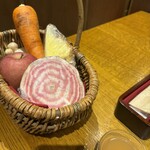 山本のハンバーグ 大塚店 - 本日の野菜ジュース