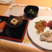 エトワール - コールドフード。豆腐は胡麻豆腐