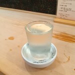 秀寿司 - ぶっといグラスです