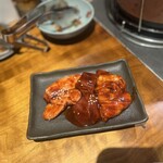 焼肉 ちゃんぷ - ホルモン（コブクロ、レバー、ミノ）