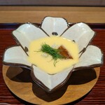 京味 もと井 - とうもろこしすり流し。