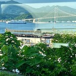 宮越屋珈琲 ムテキロウ - 白鳥大橋の眺め