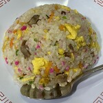 久留米ラーメン 丸久 - 焼き飯（小）セット