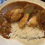 カルダモン． - 日替わりトッピングのコロッケがとーっても美味でした