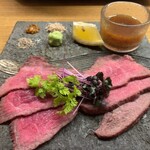 美酒佳肴 ゆらく - 鳥取和牛ステーキ