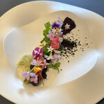 プレゼンテ スギ - ⑲Sugi畑をお皿に乗せて（サラダ）