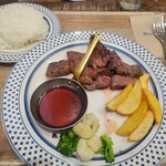 肉が旨いカフェ NICK STOCK - 