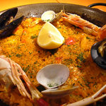 ラス・ランブラス - 海の幸のパエリア