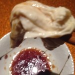 旬房まんぷく - オリーブ油と醤油のタレで召し上がれ（旨）