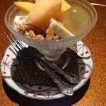 旬房まんぷく - デザートもついてこの値段￥１３２０