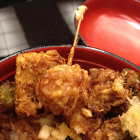 天ぷら すず航 - 小玉ねぎ
                  甘くて美味しい