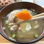 グリルキング - 豚汁付きは嬉しい