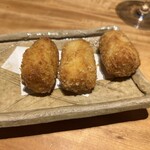 焼鳥 みずき - 鶏とトリュフのコロッケ