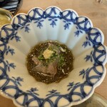 寿司 さわ - 小鯛入りのもずく