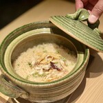 306008668 - カマスと山椒の土鍋ご飯