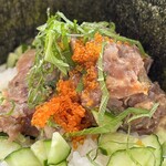 美味物問屋 うれしたのし屋 - ✅地魚なめろう賄い丼(大盛り無料)¥979❗️
　※ご飯大盛り無料
　※キャッシュレス決済可能