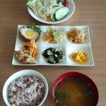 園田園 - 料理写真:気まぐれset 600円　メニューは日替わりです　なくなり次第終了※写真はイメージです